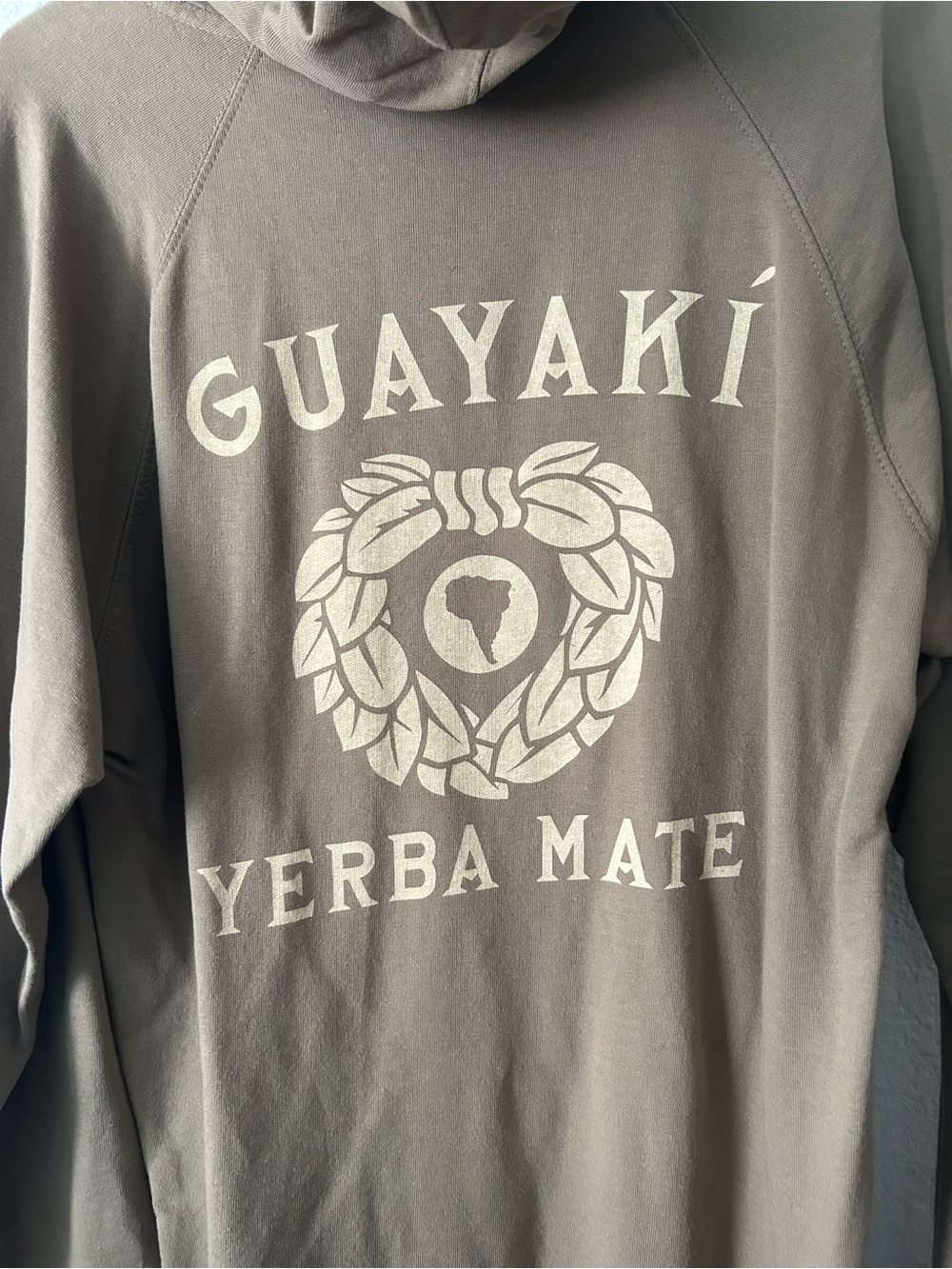 Guayakí Men’s Gray Yerba Mate Logo Hoodie